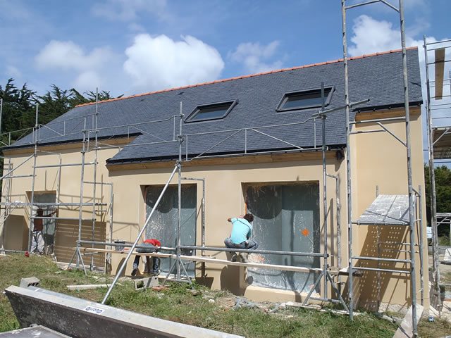 Ravalement façade maison