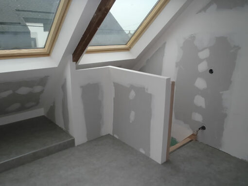 LES CLOISONS SECHES ET L'ISOLATION INTERIEURE (2)